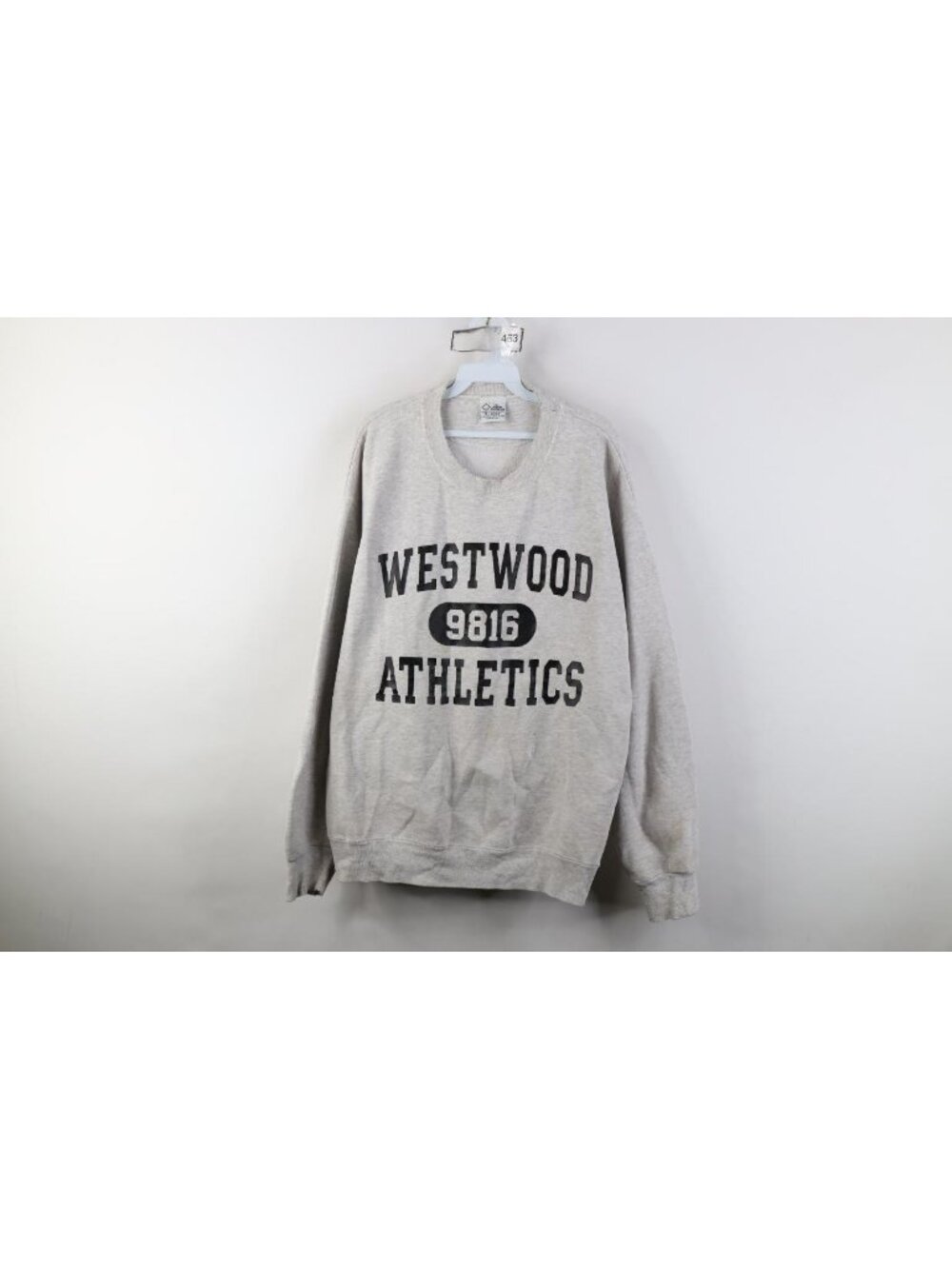 Vintage 90s Streetwear Mens XL Thrashed Wildwood Athletics Gym PE Sweatshirt USA